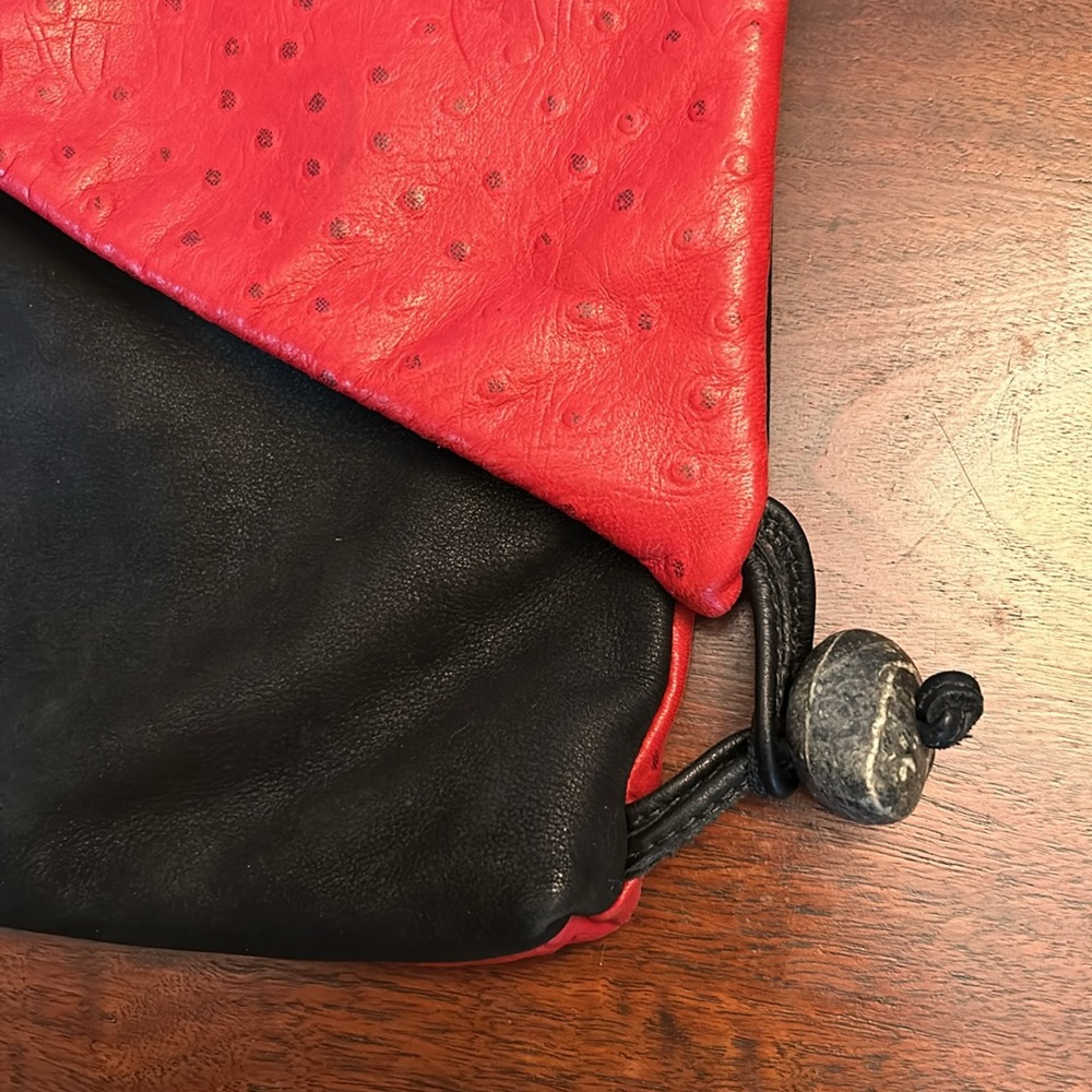Funky handmade leather bag - Picture 2 of 5
